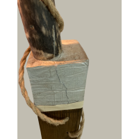 Design lamp branch wood concrete 81