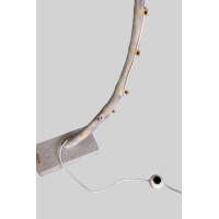 Booglamp branch Blanc 84