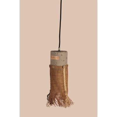 Hanglamp Beton Jute 65