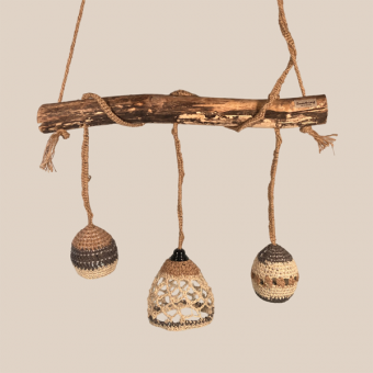 Hanglamp boomstam jute 22-76