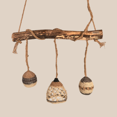 Hanglamp boomstam jute 22-76