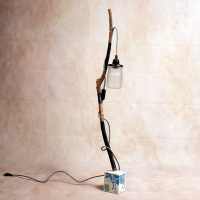 Lamp branch milk carton 05