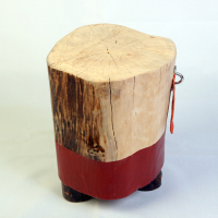 Bijzettafel/ krukje boomstam 24